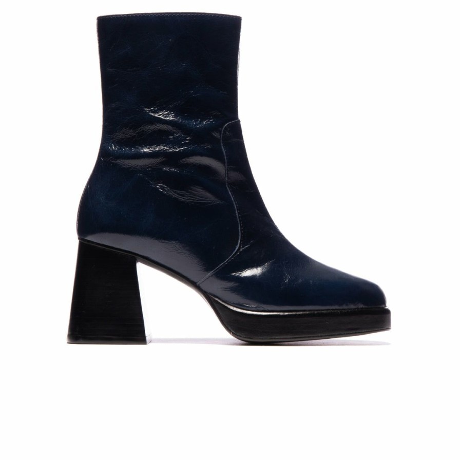 Women L'Intervalle | L'Intervalle Sullivan Navy Leather