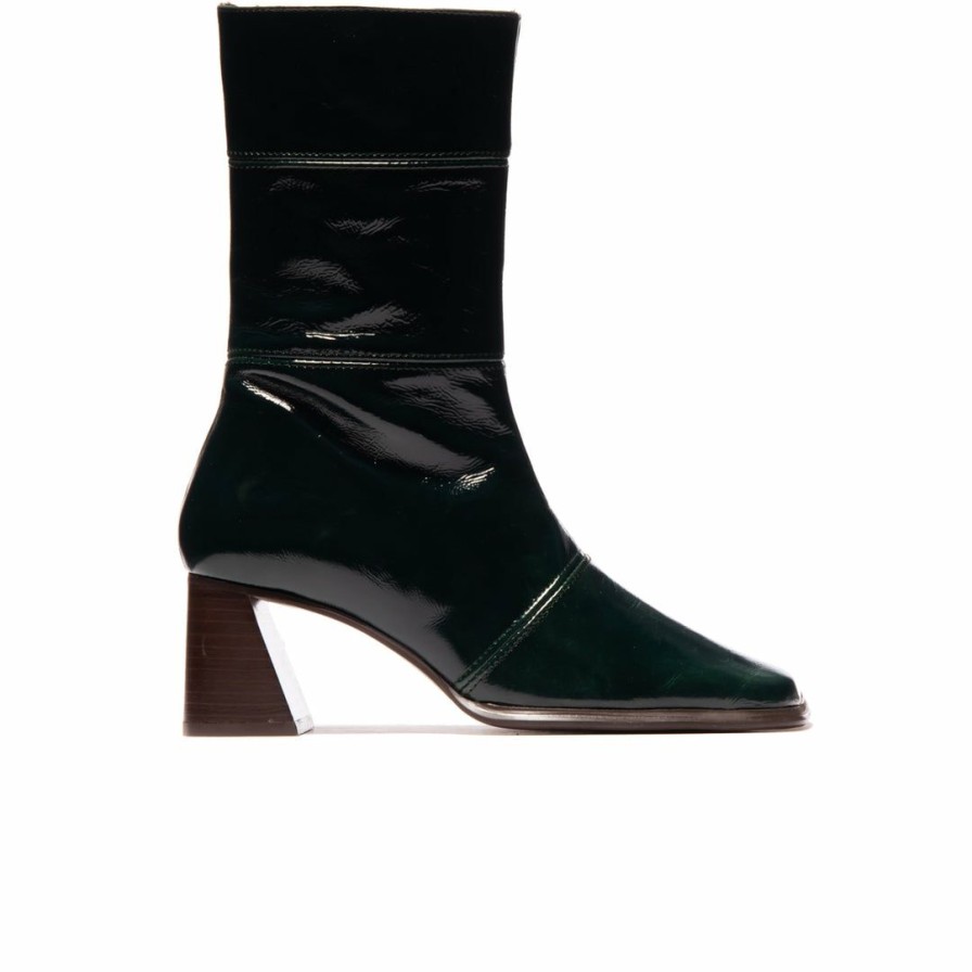 Women L'Intervalle | L'Intervalle Women Canberra Green Leather