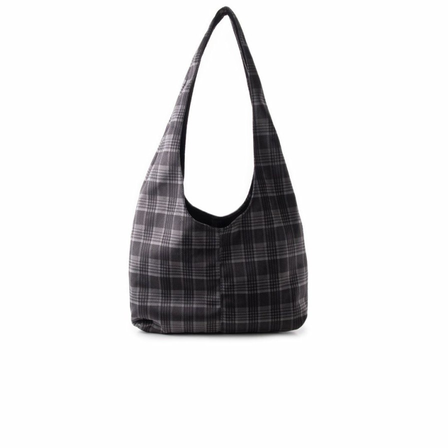 Bags L'Intervalle | L'Intervalle Agard Dark Grey Velvet Dark Grey Velvet/Gris Fonce Velours