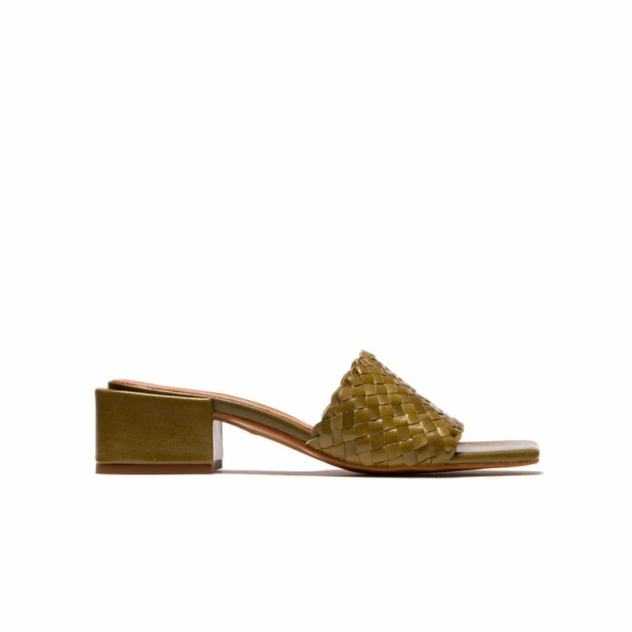 Women L'Intervalle | L'Intervalle Chava Khaki Weave