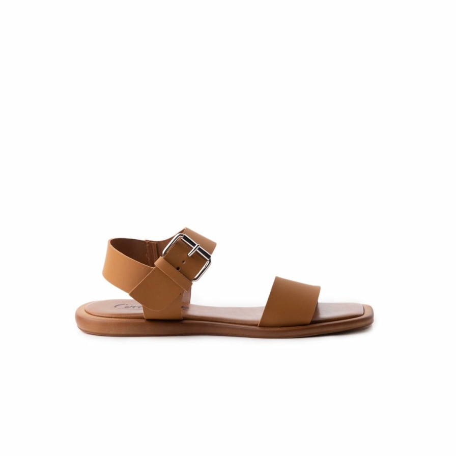 Women L'Intervalle | L'Intervalle Angel Tan Leather Tan Leather/Cuir Ocre