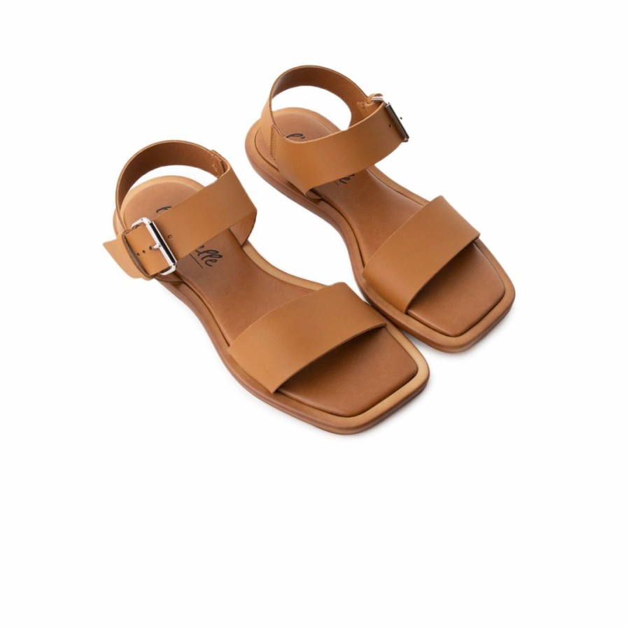 Women L'Intervalle | L'Intervalle Angel Tan Leather Tan Leather/Cuir Ocre