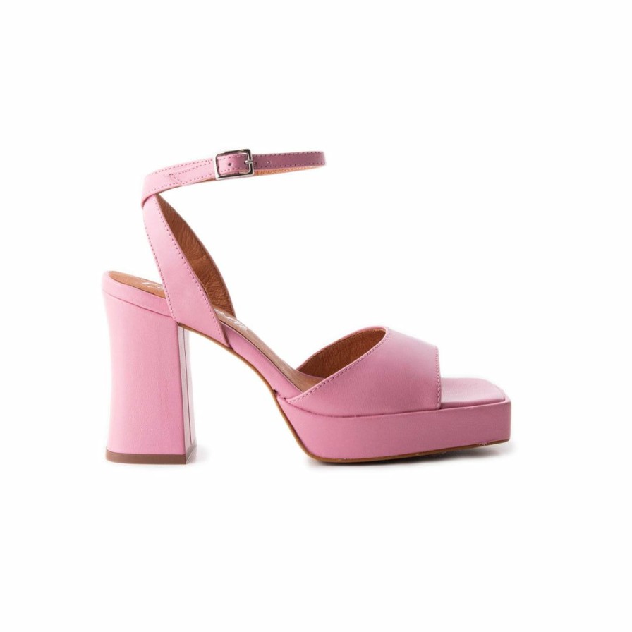 Women L'Intervalle | L'Intervalle Alegre Pink Leather Pink Leather/Cuir Rose