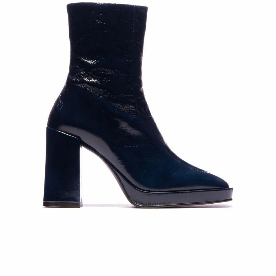 Women L'Intervalle | L'Intervalle Women Hillman Navy Leather