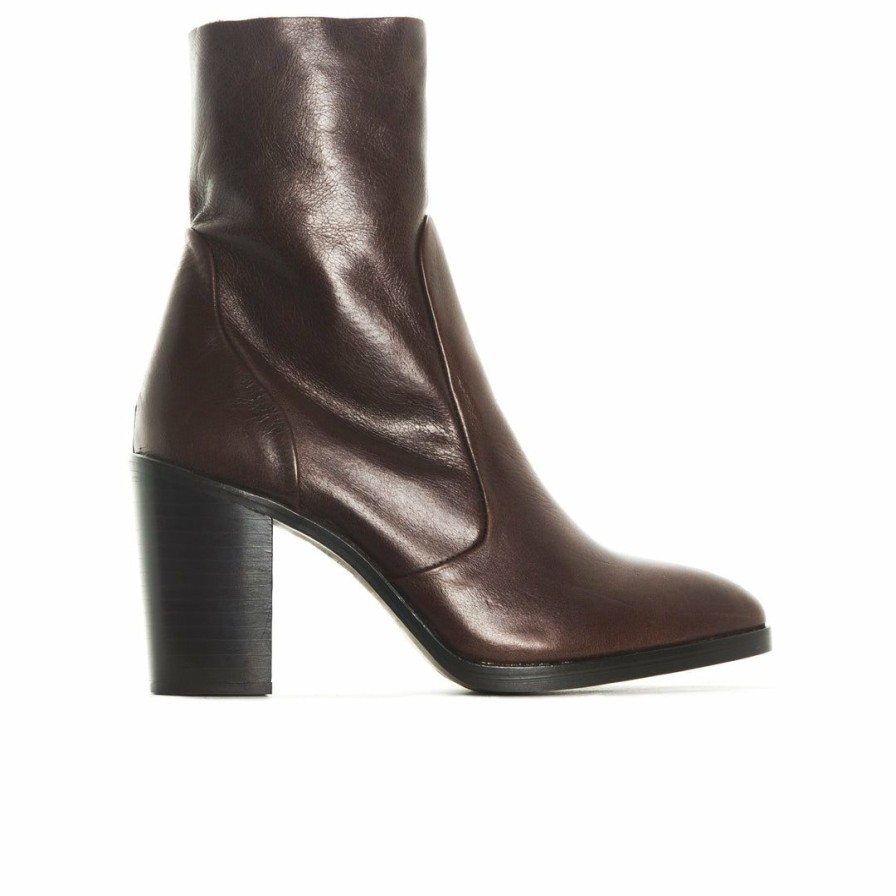 Women L'Intervalle | L'Intervalle Cadiz Boots Brown Leather