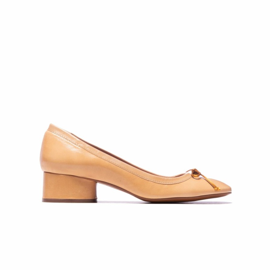 Women L'Intervalle | L'Intervalle Women Cameron Nude Leather