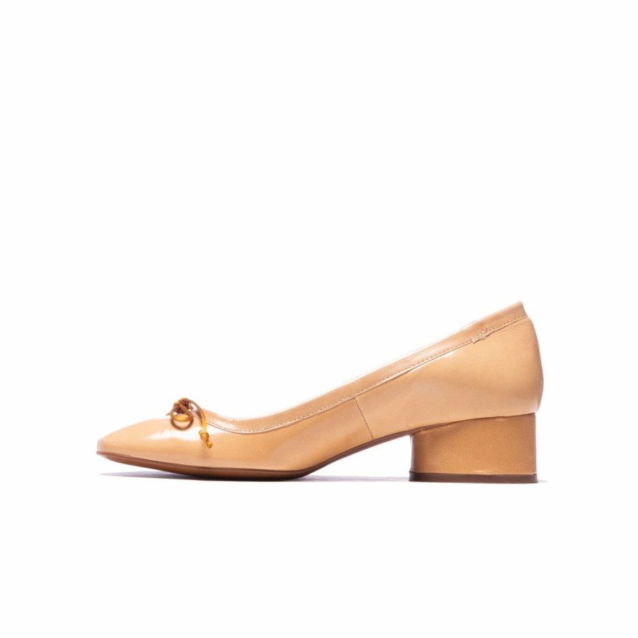 Women L'Intervalle | L'Intervalle Women Cameron Nude Leather