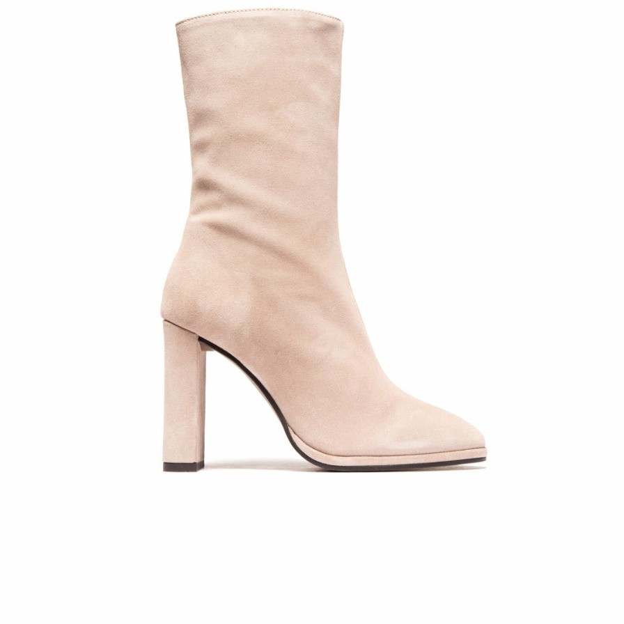 Women L'Intervalle | L'Intervalle Carling Beige Suede