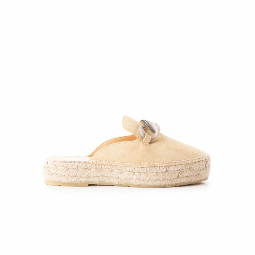 Women L'Intervalle | L'Intervalle Anapolis Beige Suede Women Beige Suede/Suede Beige