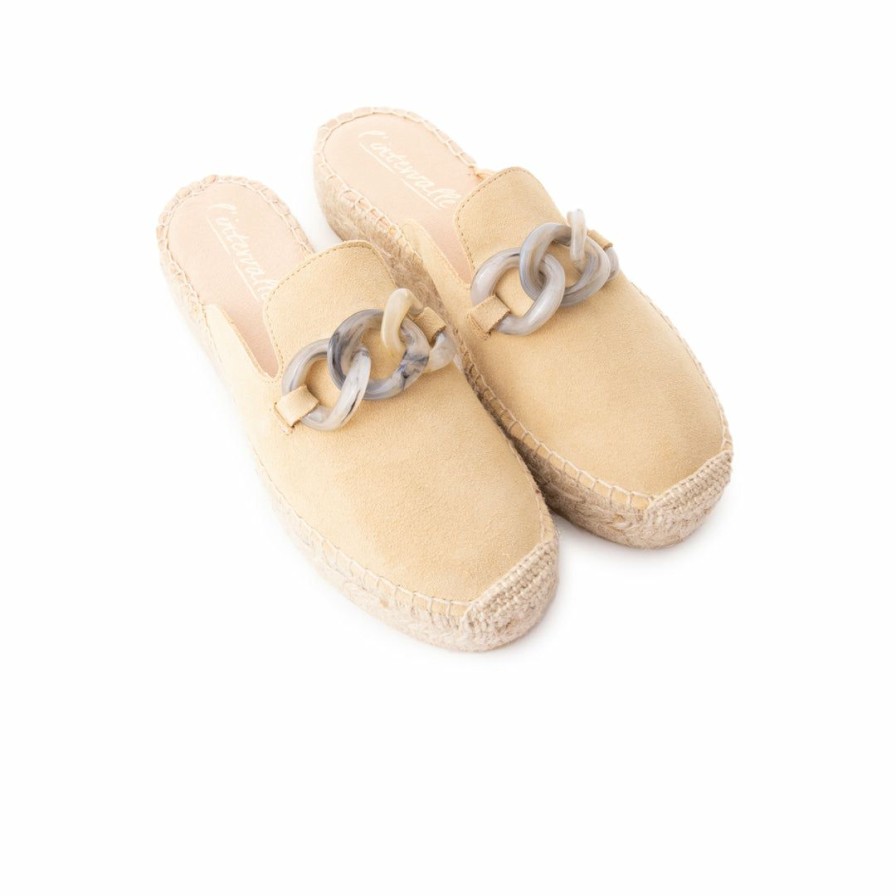 Women L'Intervalle | L'Intervalle Anapolis Beige Suede Women Beige Suede/Suede Beige