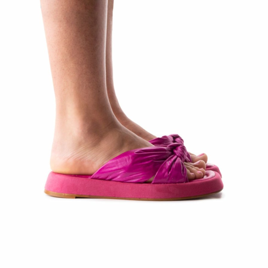 Women L'Intervalle | L'Intervalle Ceto Fuschia Nylon Women Fuschia Nylon/Nylon Fuschia