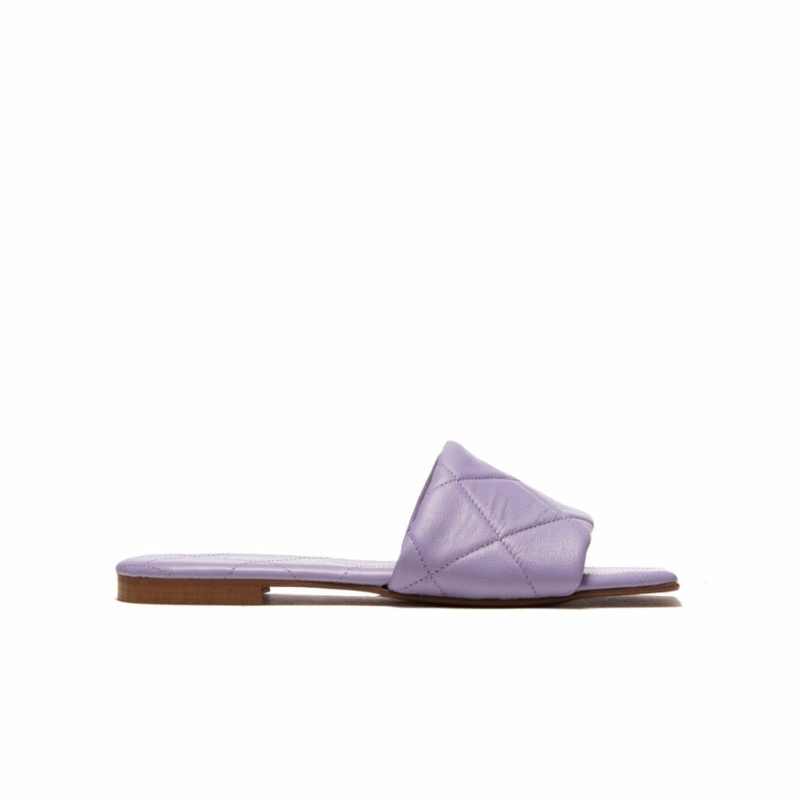 Women L'Intervalle | L'Intervalle Bara Women Lilac Leather