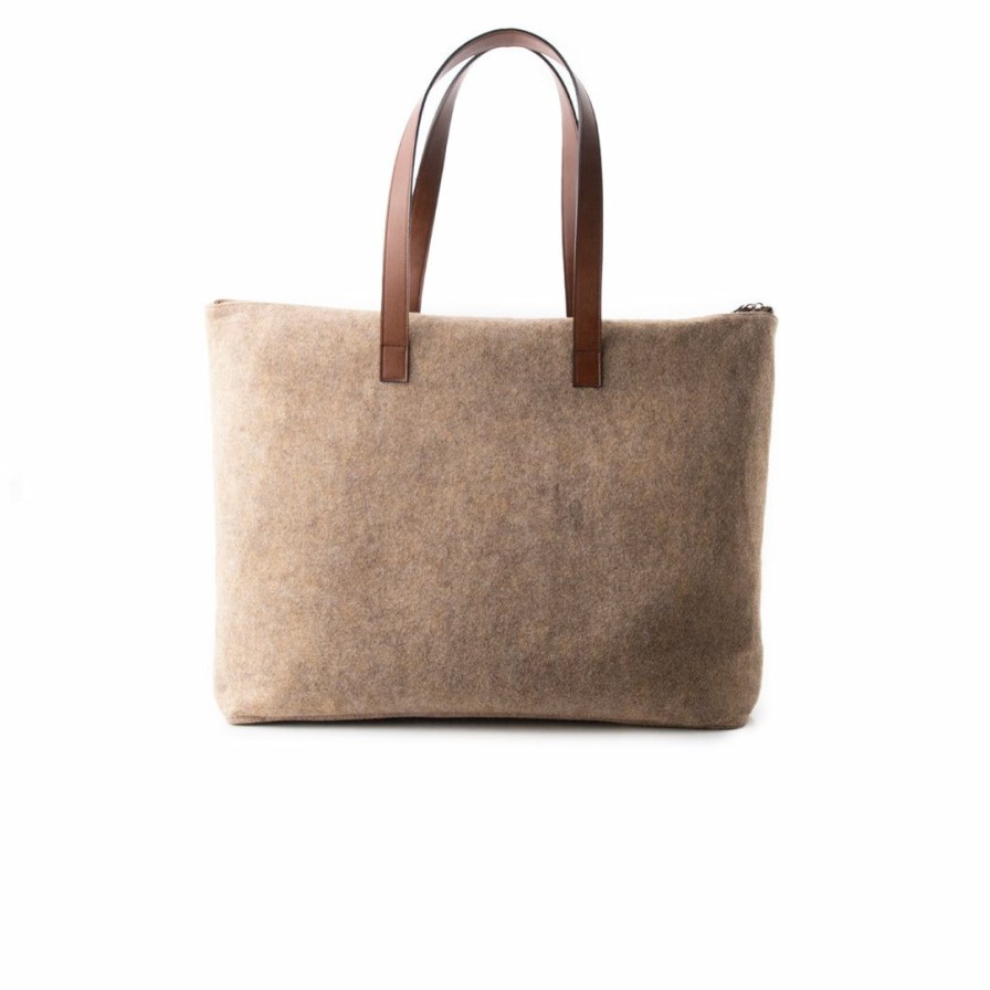 Bags L'Intervalle | L'Intervalle Women Medina Camel Fabric Camel Fabric/Chameau Tissu