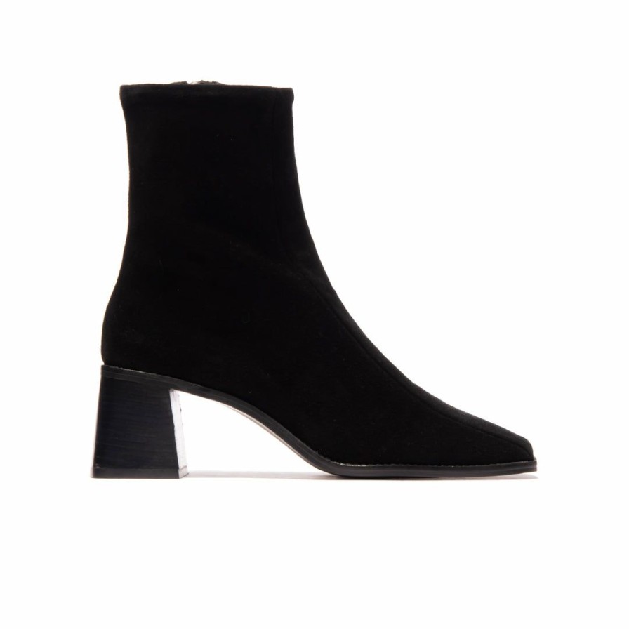 Women L'Intervalle | L'Intervalle Bogart Black Suede