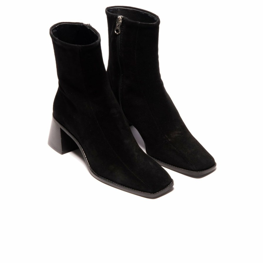 Women L'Intervalle | L'Intervalle Bogart Black Suede