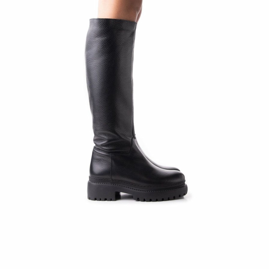 Women L'Intervalle | L'Intervalle Tucsan Women Black Leather