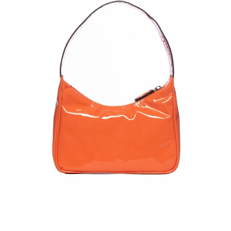 Bags L'Intervalle | L'Intervalle Bags City Neon Orange Patent