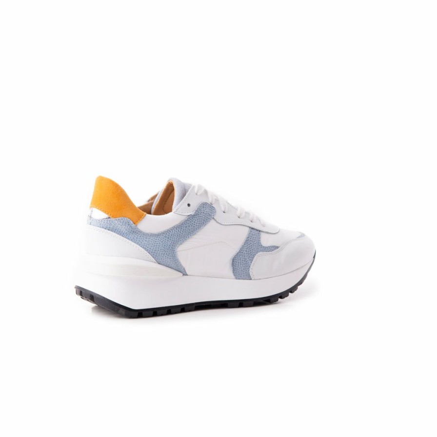 Women L'Intervalle | L'Intervalle Shady White Light Blue Suede Women White Light Blue Suede/Suede Blanc Bleu Pale