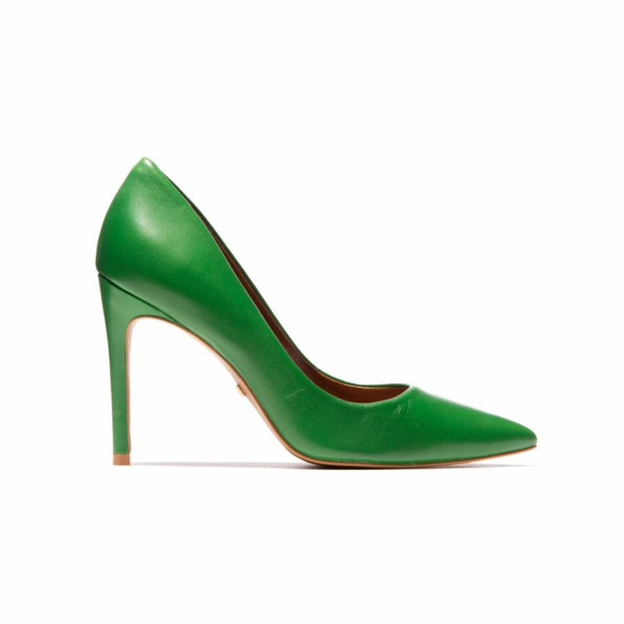 Women L'Intervalle | L'Intervalle Love Green Leather