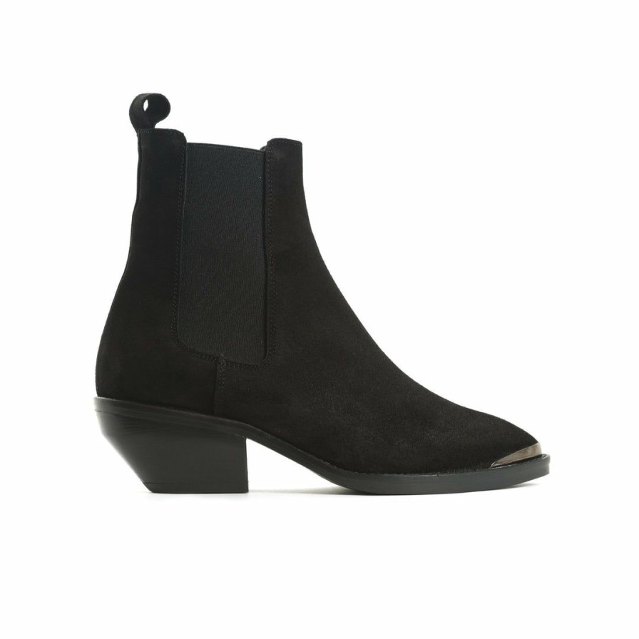 Women L'Intervalle | L'Intervalle Dallas Black Suede