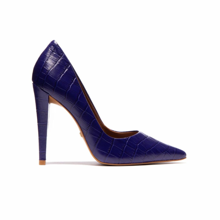 Women L'Intervalle | L'Intervalle Kyla Women Violet Croco