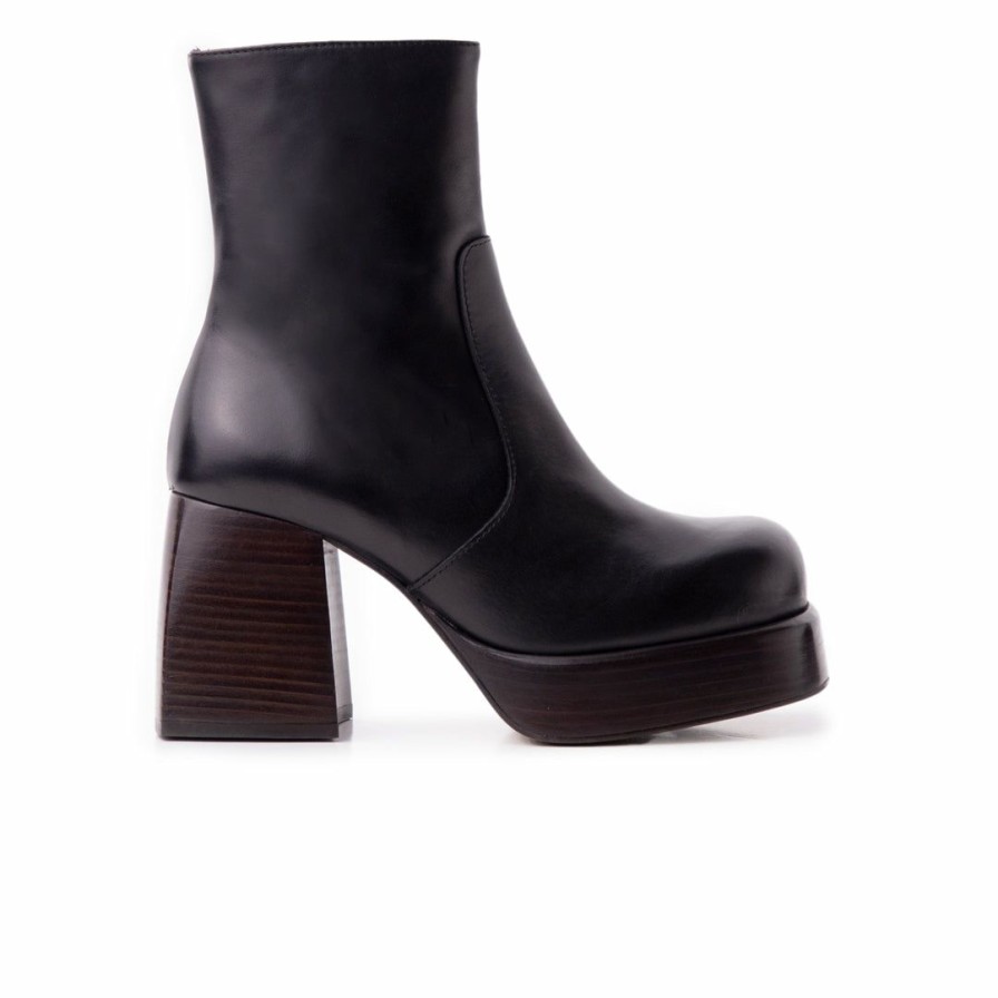 Women L'Intervalle | L'Intervalle Women Jace Black Leather