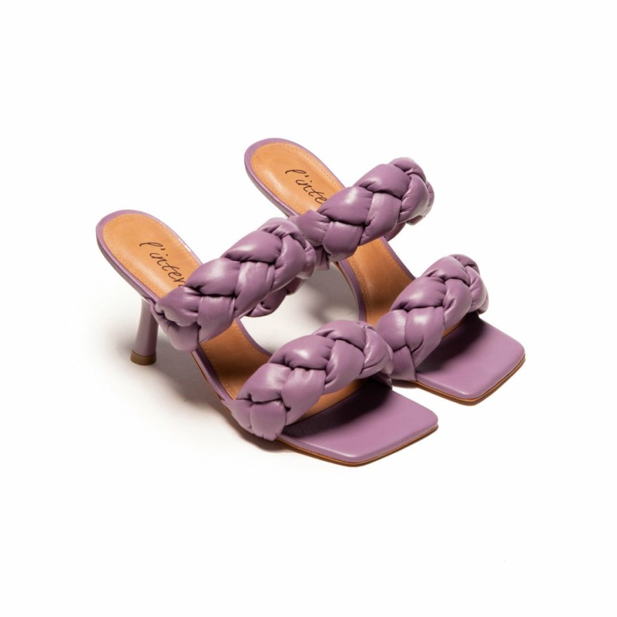 Women L'Intervalle | L'Intervalle Alecka Light Purple Leather