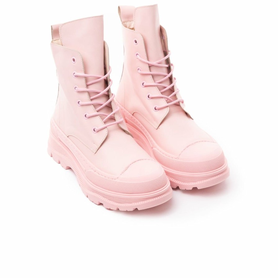 Women L'Intervalle | L'Intervalle Nagoya Light Pink Leather