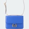 Bags L'Intervalle | L'Intervalle Breezy Blue Leather Women Blue Leather/Cuir Bleu