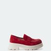 Women L'Intervalle | L'Intervalle Kappa Red Suede Women Red Suede/Suede Rouge