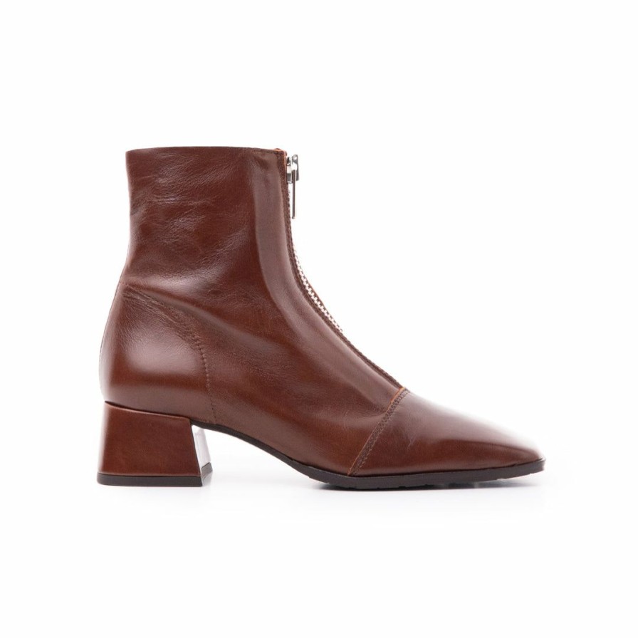 Women L'Intervalle | L'Intervalle Women Fleetwood Chestnut Leather