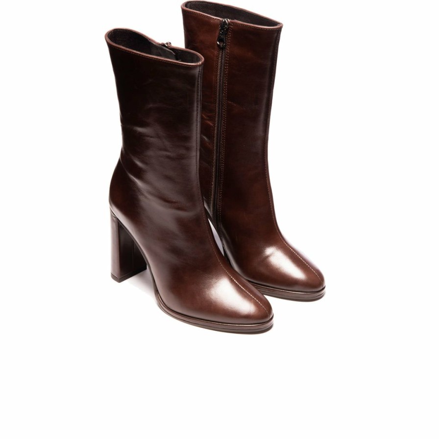 Women L'Intervalle | L'Intervalle Carling Women Brown Leather