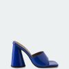 Women L'Intervalle | L'Intervalle Alaya Blue Patent Women Blue Patent/Cuir Vernis Bleu