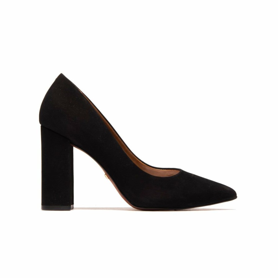 Women L'Intervalle | L'Intervalle Ciara Women Black Nubuck