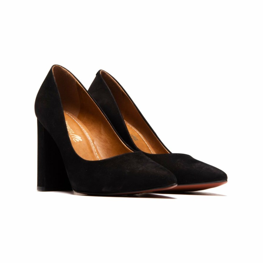 Women L'Intervalle | L'Intervalle Ciara Women Black Nubuck