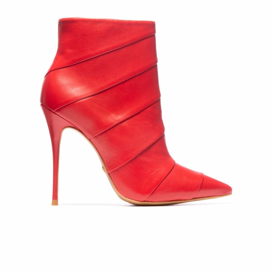 Women L'Intervalle | L'Intervalle Women Adriana Red Leather