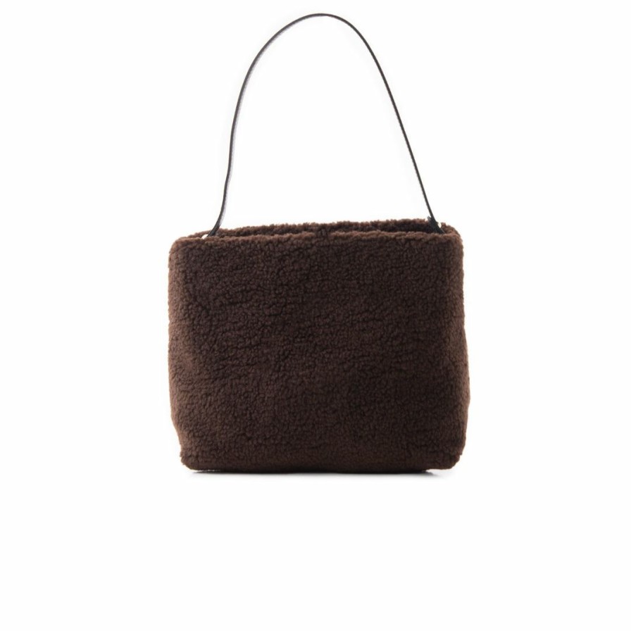 Bags L'Intervalle | L'Intervalle Women Rosiers Dark Brown Fur Dark Brown Fur/ Fourrure Brun Fonce