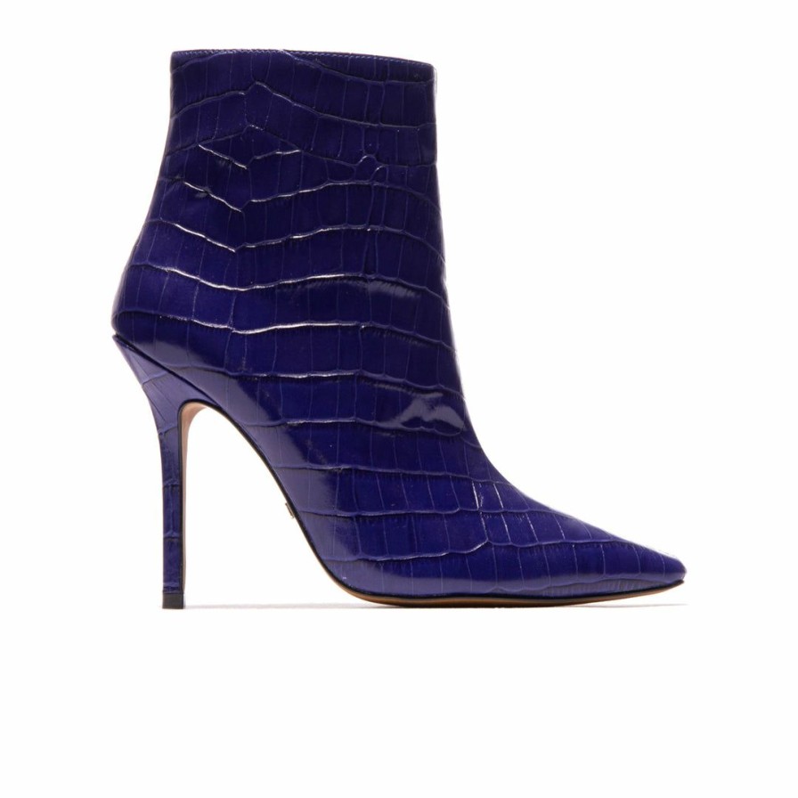 Women L'Intervalle | L'Intervalle Boots Cathy Violet Croco