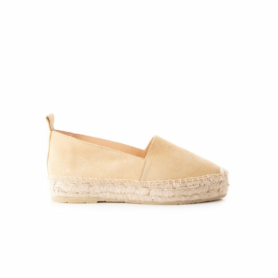 Women L'Intervalle | L'Intervalle Passos Beige Suede Beige Suede/Suede Beige