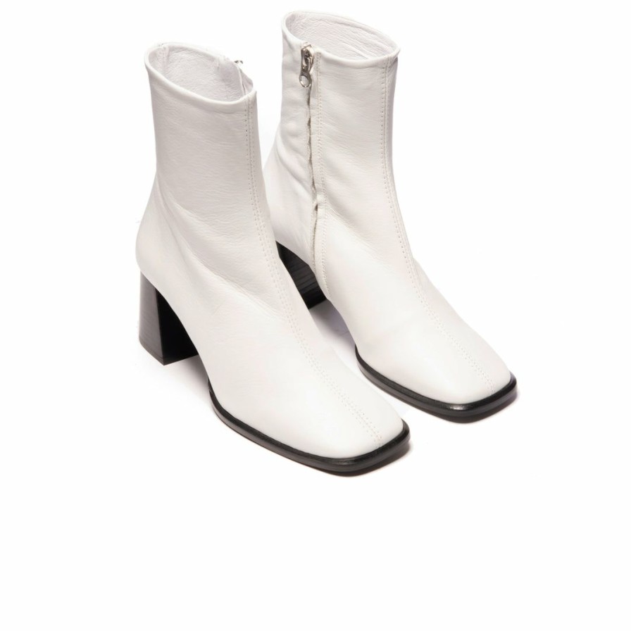 Women L'Intervalle | L'Intervalle Women Horatio White Leather