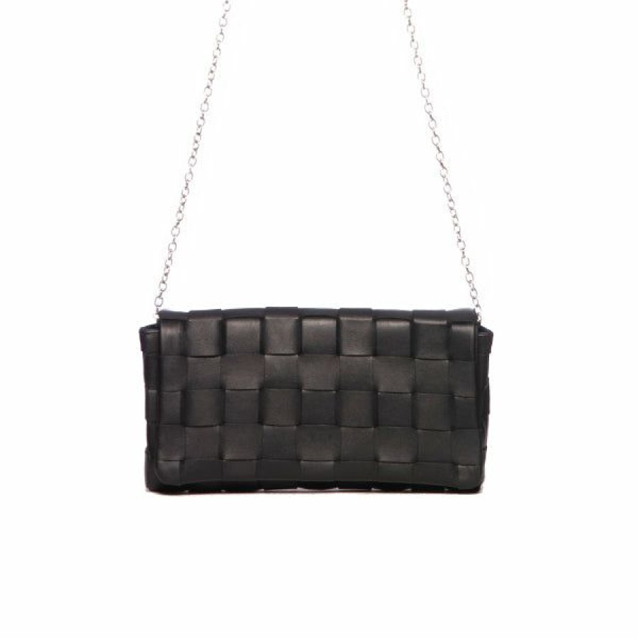 Bags L'Intervalle | L'Intervalle Lisette Black Leather