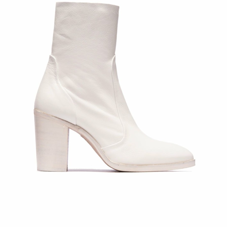 Women L'Intervalle | L'Intervalle Cadiz Women White Leather