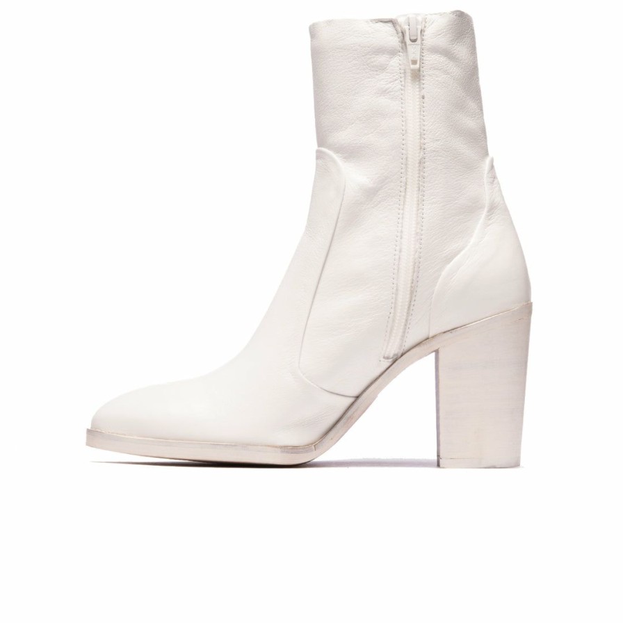 Women L'Intervalle | L'Intervalle Cadiz Women White Leather