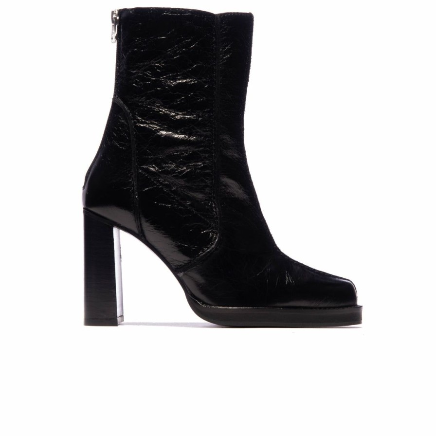 Women L'Intervalle | L'Intervalle Bethune Black Leather