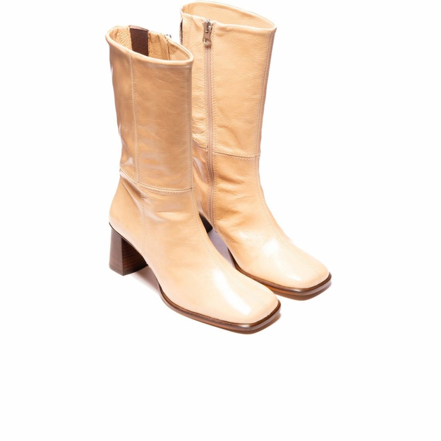 Women L'Intervalle | L'Intervalle Francis Women Nude Leather