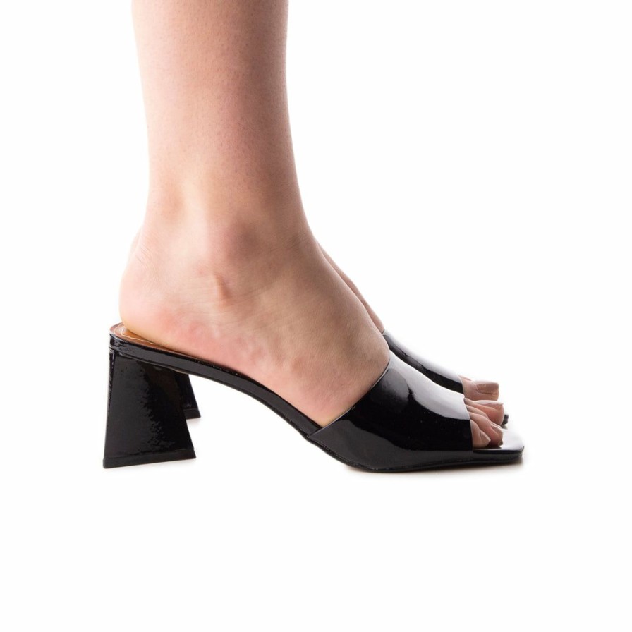 Women L'Intervalle | L'Intervalle Botella Black Patent Women Black Patent/Noir Cuir Vernis