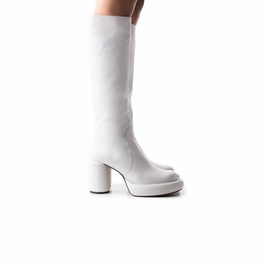 Women L'Intervalle | L'Intervalle Women Maverik White Leather