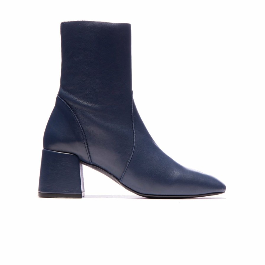 Women L'Intervalle | L'Intervalle Stratford Navy Leather