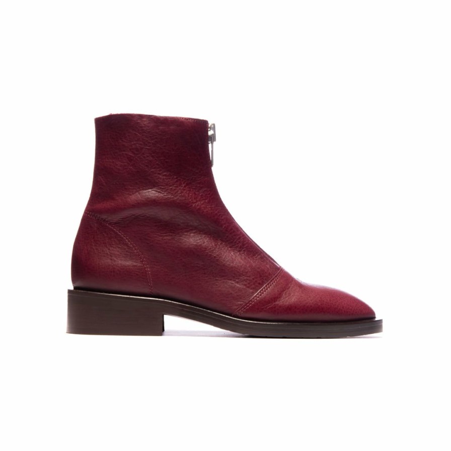 Women L'Intervalle | L'Intervalle Women Victory Bordeaux Leather Bordeau Leather