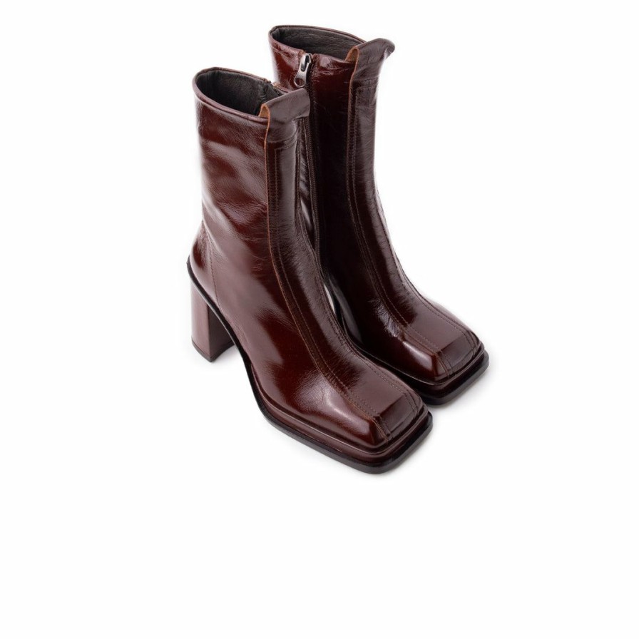 Women L'Intervalle | L'Intervalle Davies Chestnut Leather